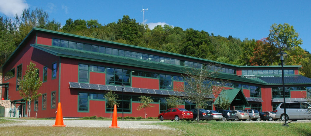 Manufacturing and administrative space addition (31,474 SF). All aspects of the construction were given extensive review to achieve very high energy conservation. Examples - solar trackers, roof mounted photovoltaic systems, geothermal wells and a well sealed envelope. Water quality and water savings are achieved through dual-flush toilets, ground source cooling and effective storm water management.