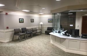 Foley Cancer Center waiting room