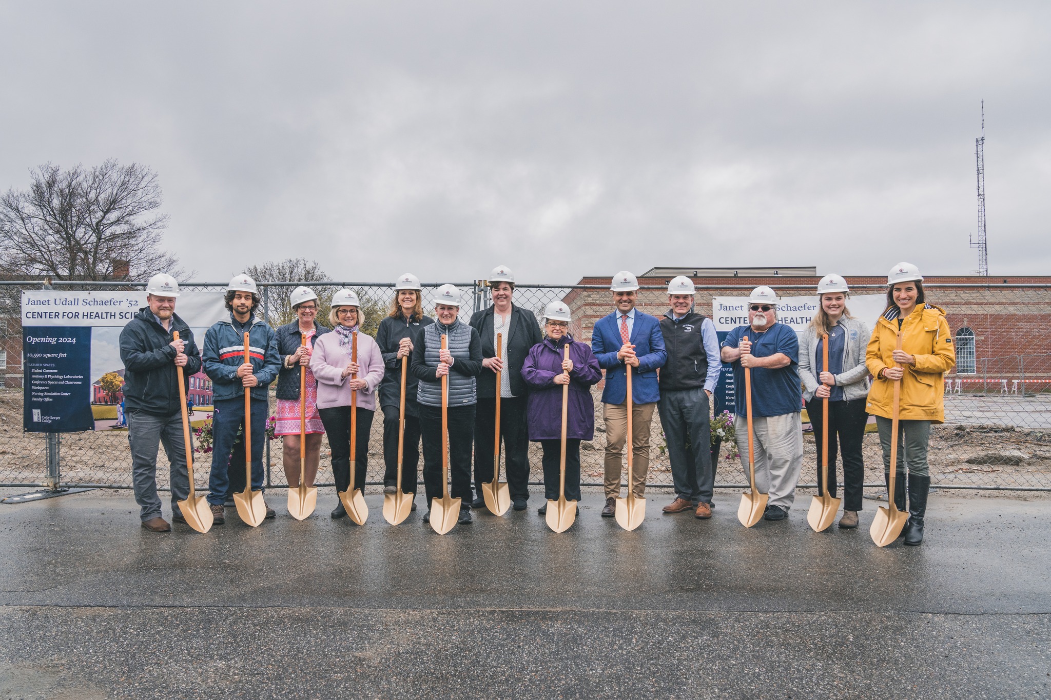 Groundbreaking at Colby-Sawyer College